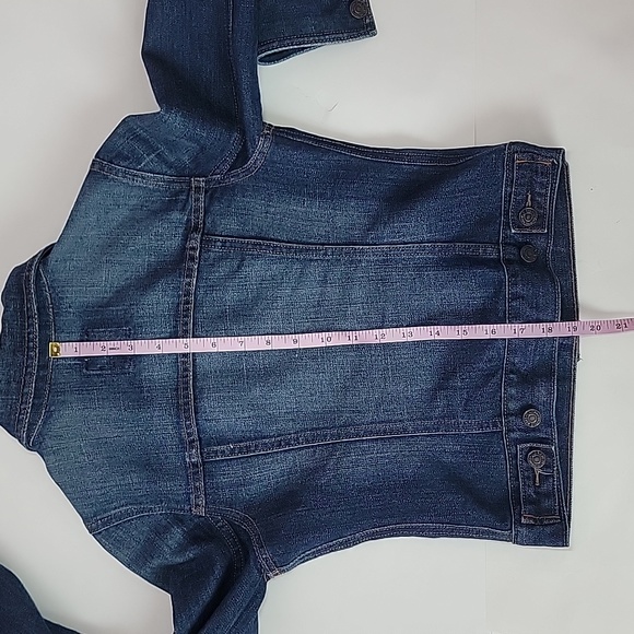 Old Navy Girls Jean Trucker Jacket / XS. - Picture 6 of 9